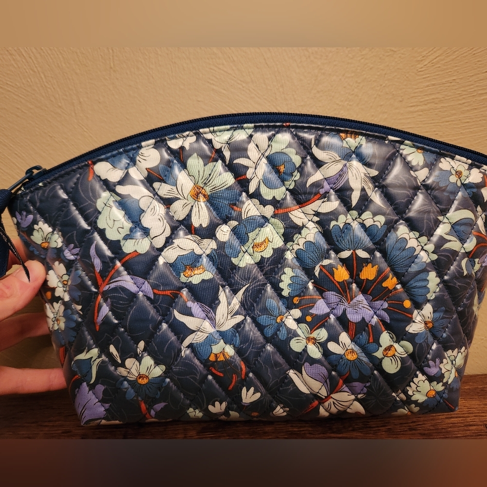 Vera Bradley Floral Cosmetic Bag